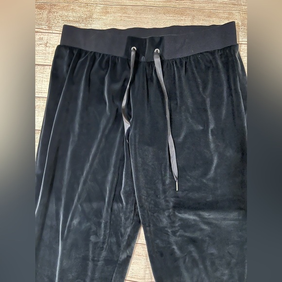 Esmara blue velour jogger pants size XL 16/18. - Picture 2 of 6